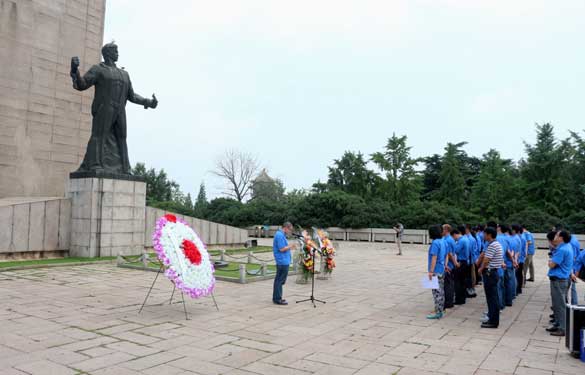 江蘇上上電纜集團(tuán)黨委組織黨員同志開(kāi)展南京紅色之旅